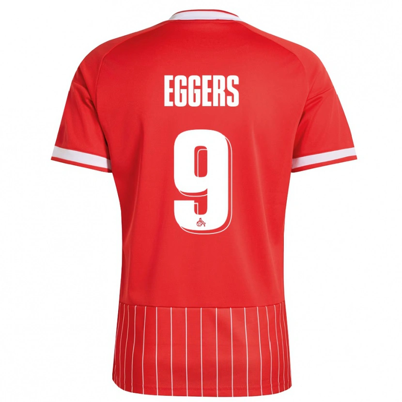 Danxen Mujer Camiseta Milian Eggers #9 Verde Rojo Blanco 2ª Equipación 2026/27 La Camisa México