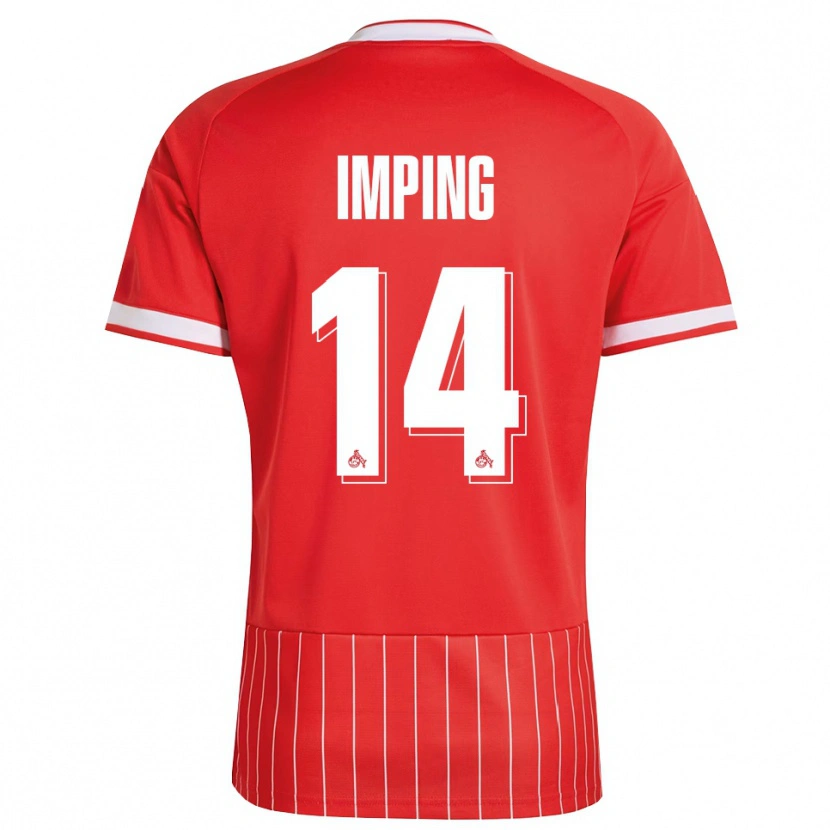Danxen Mujer Camiseta Carlotta Imping #14 Verde Rojo Blanco 2ª Equipación 2026/27 La Camisa México