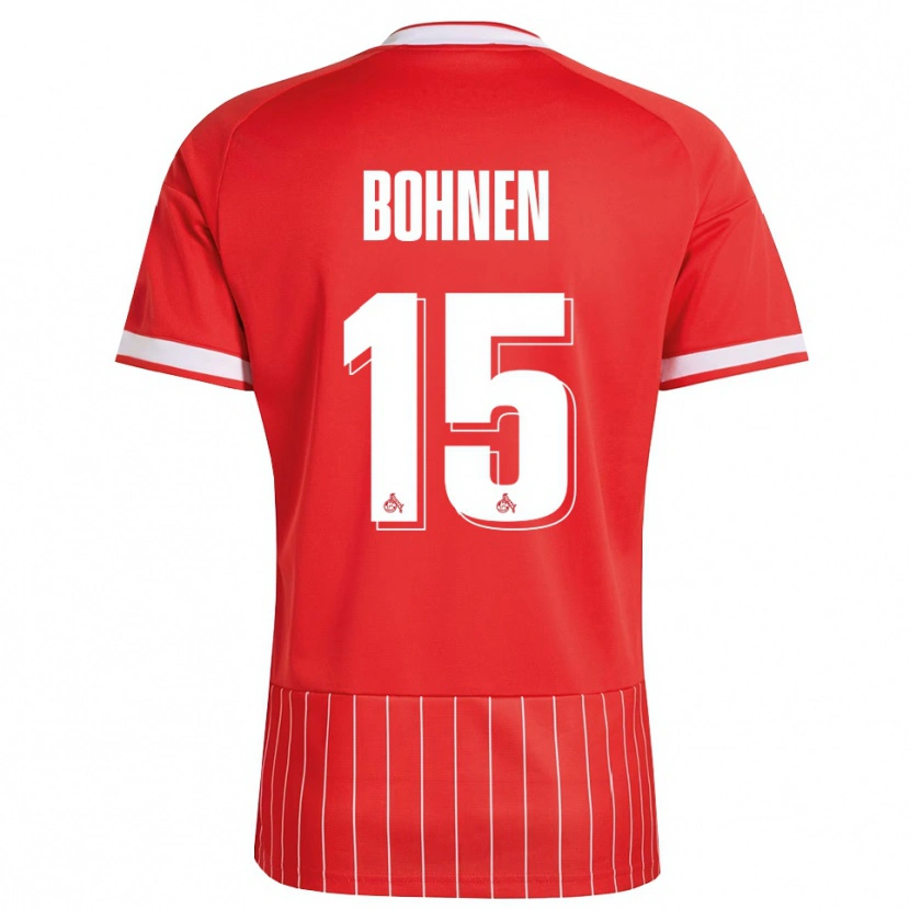 Danxen Mujer Camiseta Bohnen #15 Verde Rojo Blanco 2ª Equipación 2026/27 La Camisa México