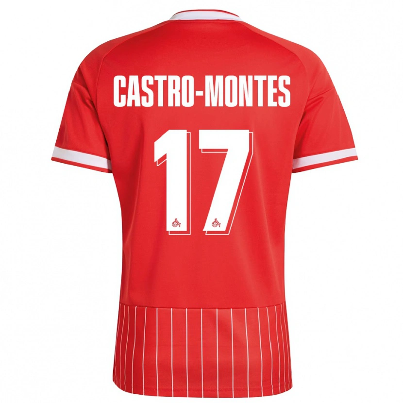 Danxen Mujer Camiseta Alessio Castro-Montes #17 Verde Rojo Blanco 2ª Equipación 2026/27 La Camisa México