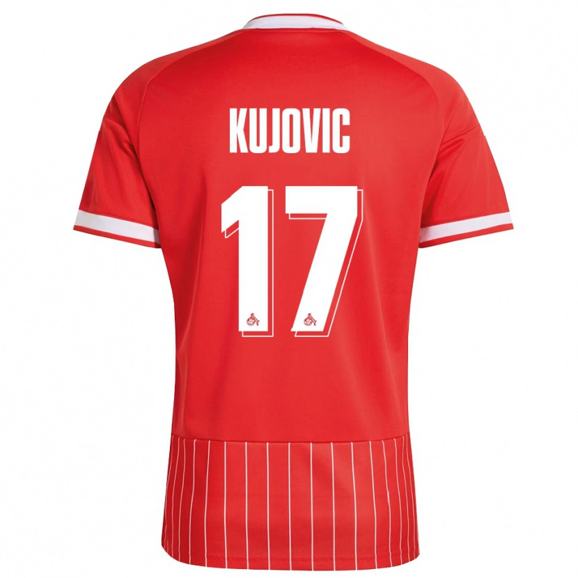 Danxen Mujer Camiseta Emin Kujovic #17 Verde Rojo Blanco 2ª Equipación 2026/27 La Camisa México