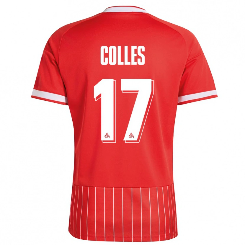 Danxen Mujer Camiseta Jan Colles #17 Verde Rojo Blanco 2ª Equipación 2026/27 La Camisa México