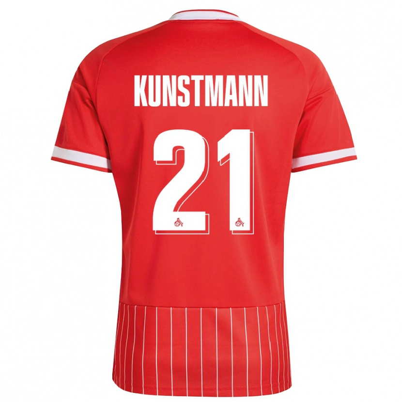 Danxen Mujer Camiseta Jonas Kunstmann #21 Verde Rojo Blanco 2ª Equipación 2026/27 La Camisa México
