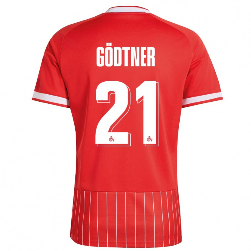 Danxen Mujer Camiseta Matteo Gödtner #21 Verde Rojo Blanco 2ª Equipación 2026/27 La Camisa México