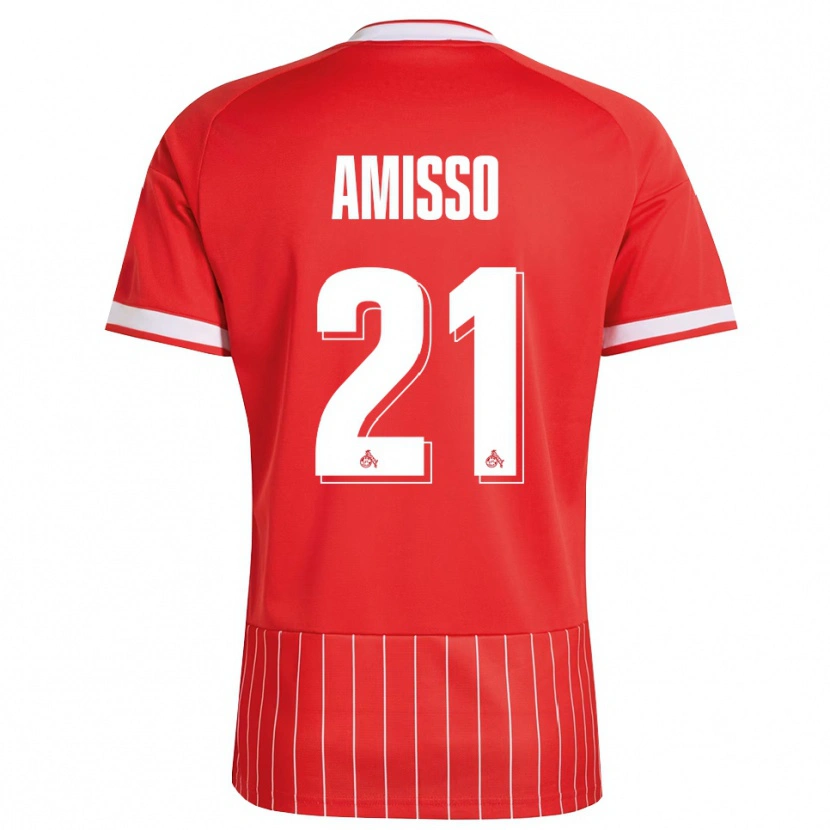 Danxen Mujer Camiseta Gabriel Amisso #21 Verde Rojo Blanco 2ª Equipación 2026/27 La Camisa México