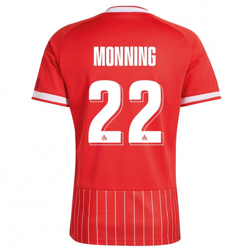 Danxen Mujer Camiseta Marlon Monning #22 Verde Rojo Blanco 2ª Equipación 2026/27 La Camisa México