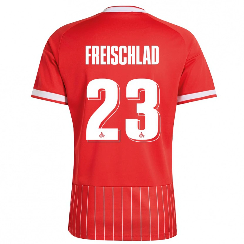 Danxen Mujer Camiseta Yannick Freischlad #23 Verde Rojo Blanco 2ª Equipación 2026/27 La Camisa México