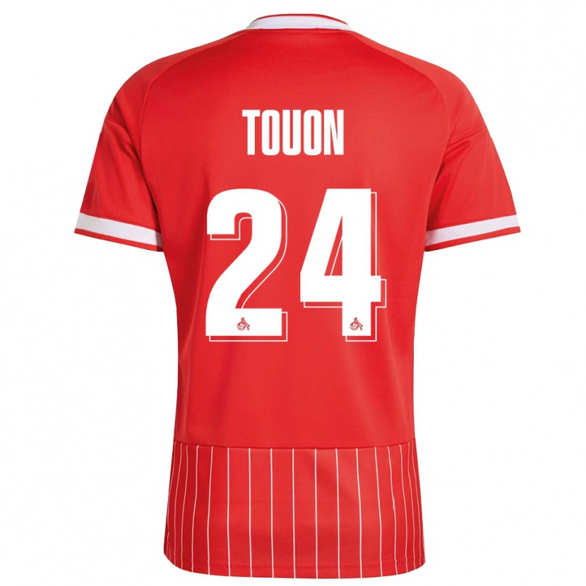 Danxen Mujer Camiseta Ella Touon #24 Verde Rojo Blanco 2ª Equipación 2026/27 La Camisa México