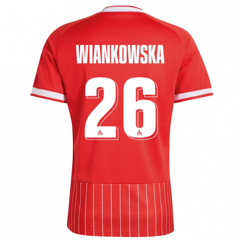 Danxen Mujer Camiseta Martyna Wiankow­ska #26 Verde Rojo Blanco 2ª Equipación 2026/27 La Camisa México