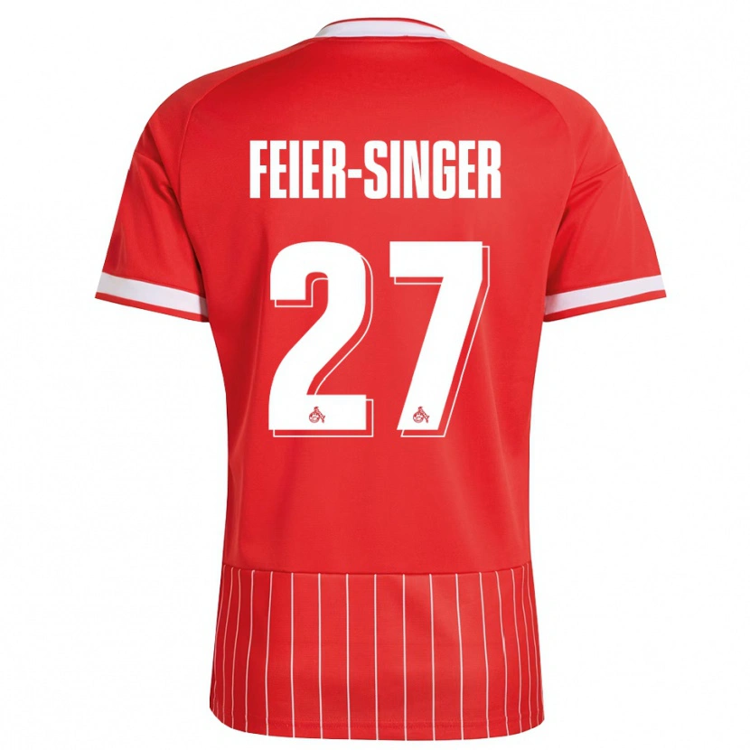Danxen Mujer Camiseta Laura Feier-Singer #27 Verde Rojo Blanco 2ª Equipación 2026/27 La Camisa México