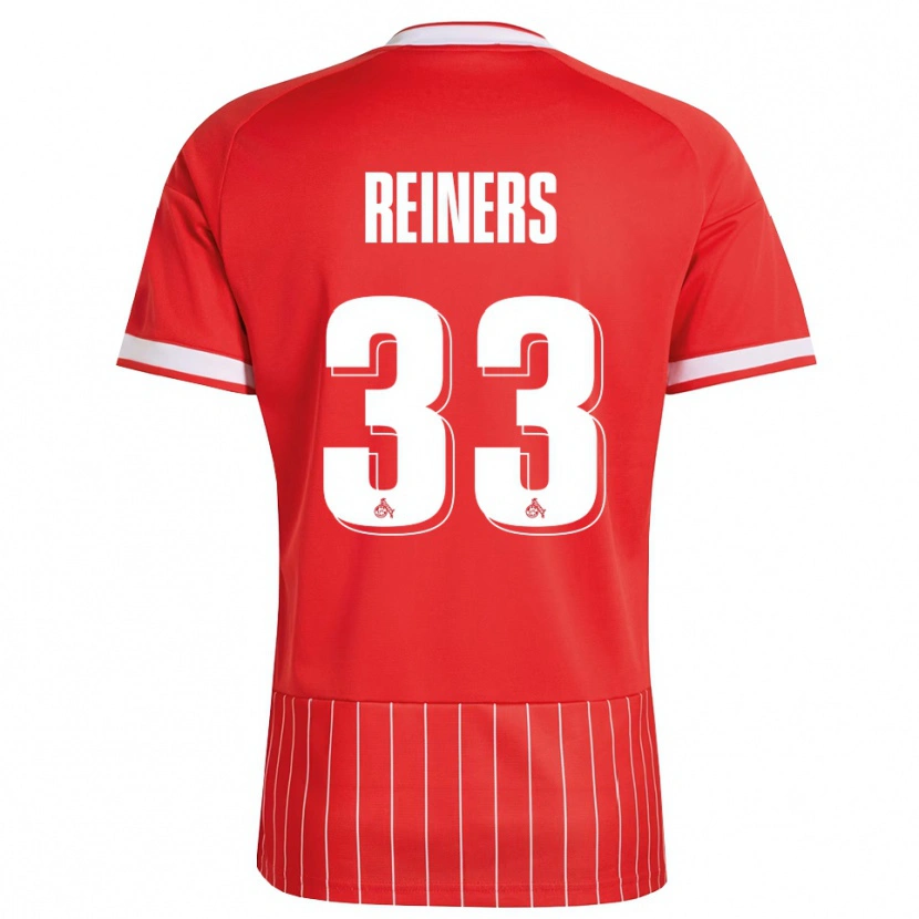 Danxen Mujer Camiseta Leonard Reiners #33 Verde Rojo Blanco 2ª Equipación 2026/27 La Camisa México