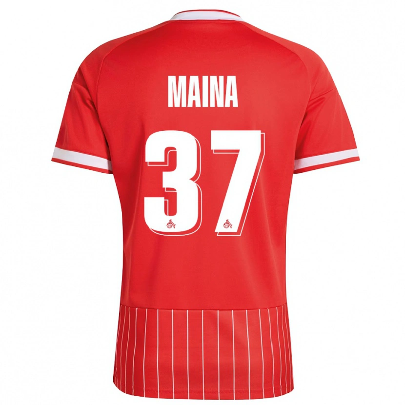 Danxen Mujer Camiseta Linton Maina #37 Verde Rojo Blanco 2ª Equipación 2026/27 La Camisa México