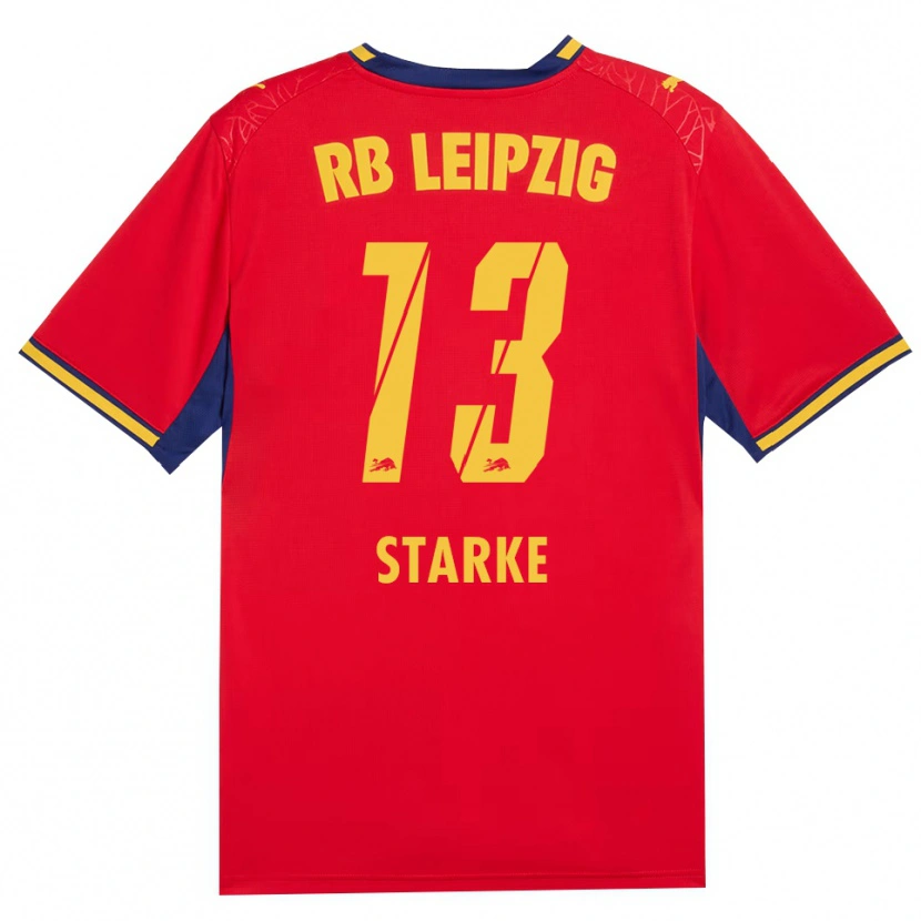 Danxen Mujer Camiseta Sandra Starke #13 Azul Real Rojo Amarillo 2ª Equipación 2026/27 La Camisa México