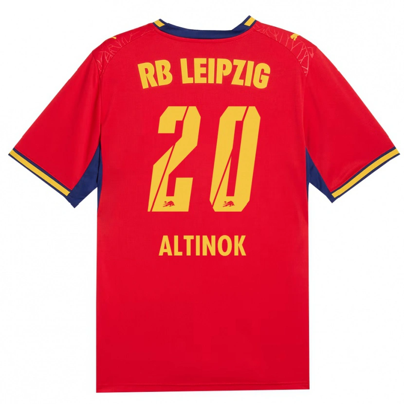 Danxen Mujer Camiseta Jannis Altinok #20 Azul Real Rojo Amarillo 2ª Equipación 2026/27 La Camisa México
