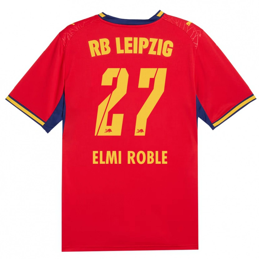 Danxen Mujer Camiseta Alinur Elmi Roble #27 Azul Real Rojo Amarillo 2ª Equipación 2026/27 La Camisa México