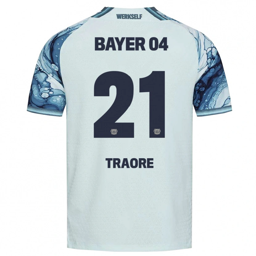 Danxen Mujer Camiseta Amaël-Demba Traoré #21 Negro Verde Oscuro 2ª Equipación 2026/27 La Camisa México