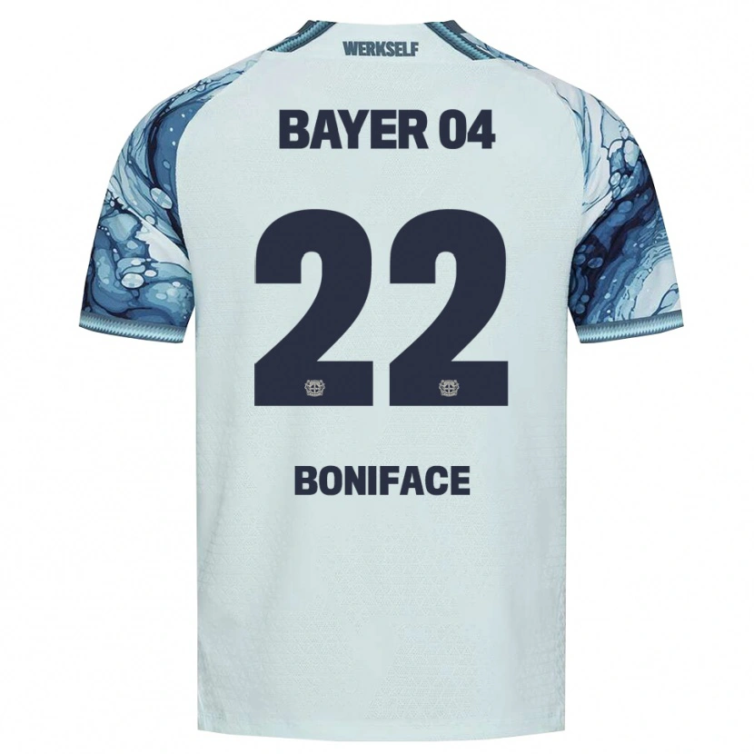 Danxen Mujer Camiseta Victor Boniface #22 Negro Verde Oscuro 2ª Equipación 2026/27 La Camisa México