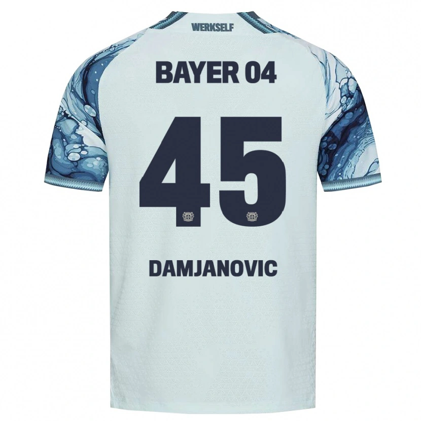 Danxen Mujer Camiseta Aleksa Damjanovic #45 Negro Verde Oscuro 2ª Equipación 2026/27 La Camisa México