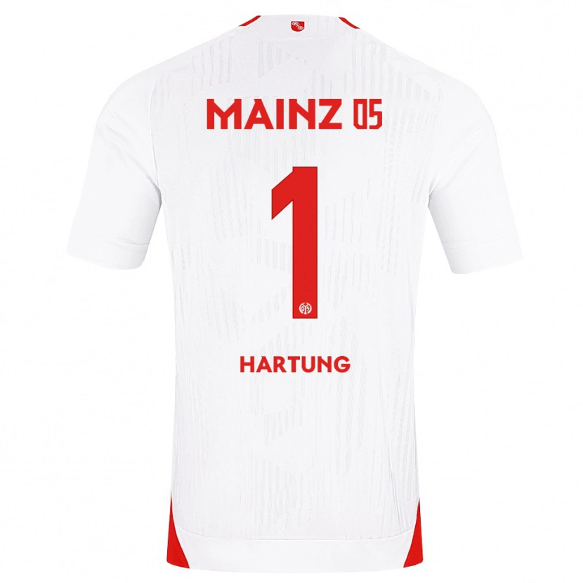 Danxen Mujer Camiseta Nick Hartung #1 Blanco Rojo Amarillo 2ª Equipación 2026/27 La Camisa México