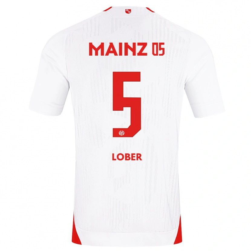 Danxen Mujer Camiseta Jana Löber #5 Blanco Rojo Amarillo 2ª Equipación 2026/27 La Camisa México