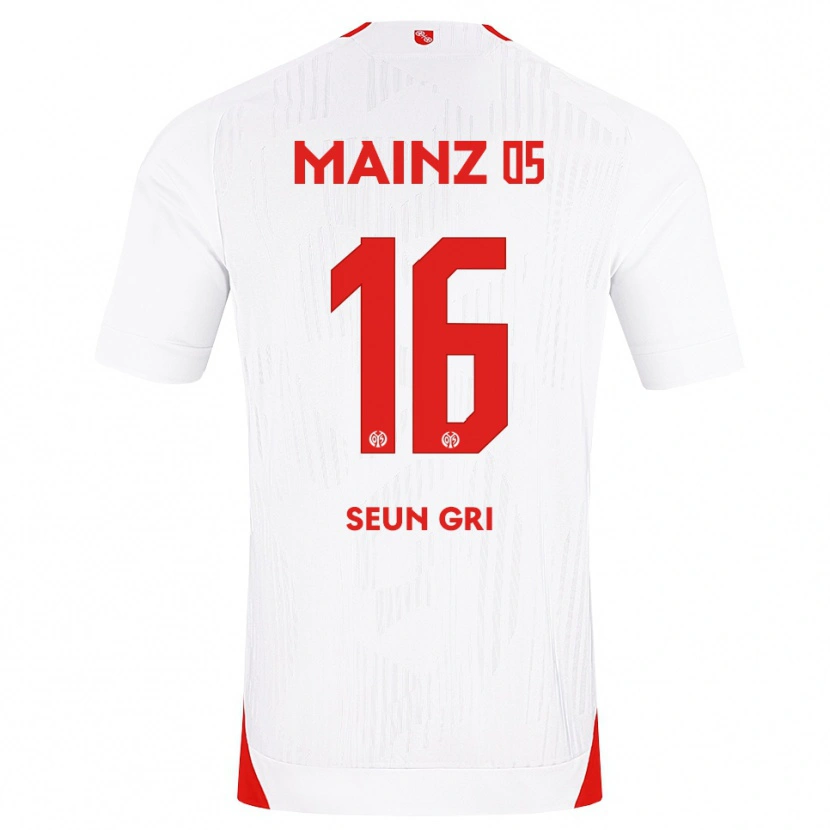 Danxen Mujer Camiseta Seun-Gri Lee #16 Blanco Rojo Amarillo 2ª Equipación 2026/27 La Camisa México