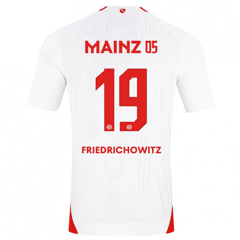 Danxen Mujer Camiseta Anna Friedrichowitz #19 Blanco Rojo Amarillo 2ª Equipación 2026/27 La Camisa México