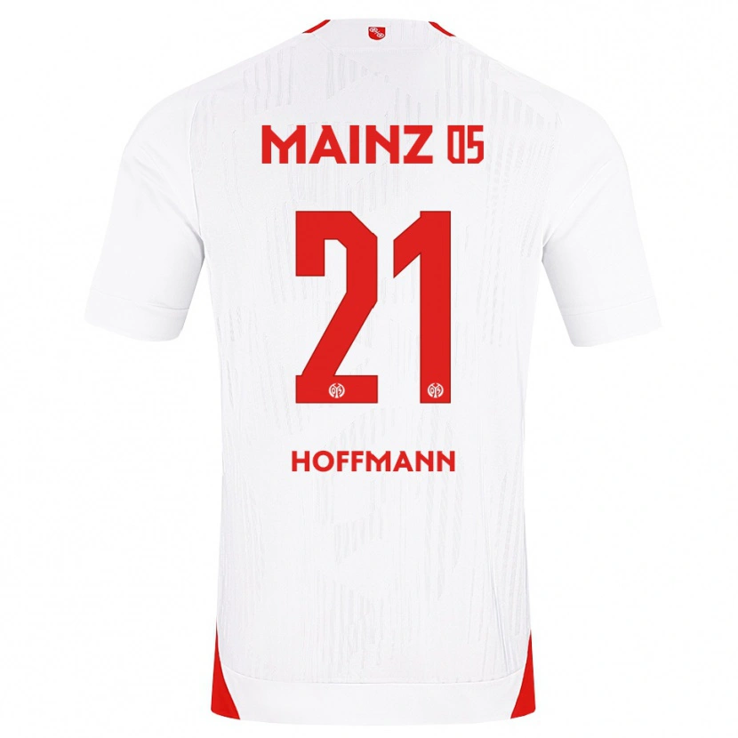 Danxen Mujer Camiseta Leon Hoffmann #21 Blanco Rojo Amarillo 2ª Equipación 2026/27 La Camisa México