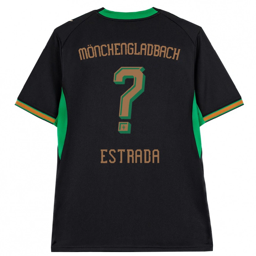 Danxen Mujer Camiseta Joshua Jong Estrada #0 Negro Naranja Verde Marrón 2ª Equipación 2026/27 La Camisa México