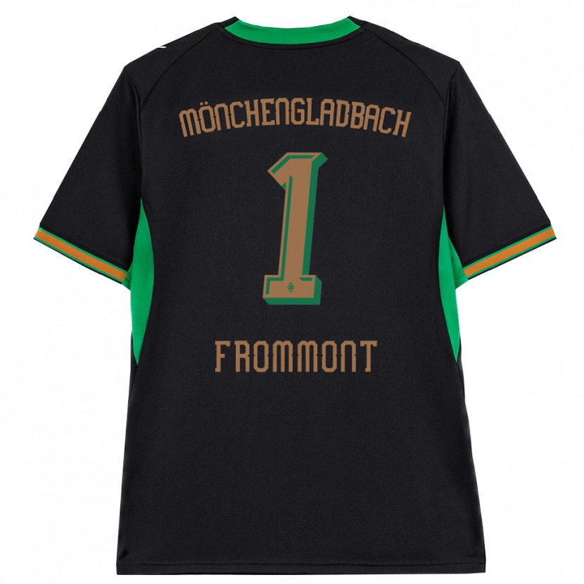 Danxen Mujer Camiseta Romina Frommont #1 Negro Naranja Verde Marrón 2ª Equipación 2026/27 La Camisa México