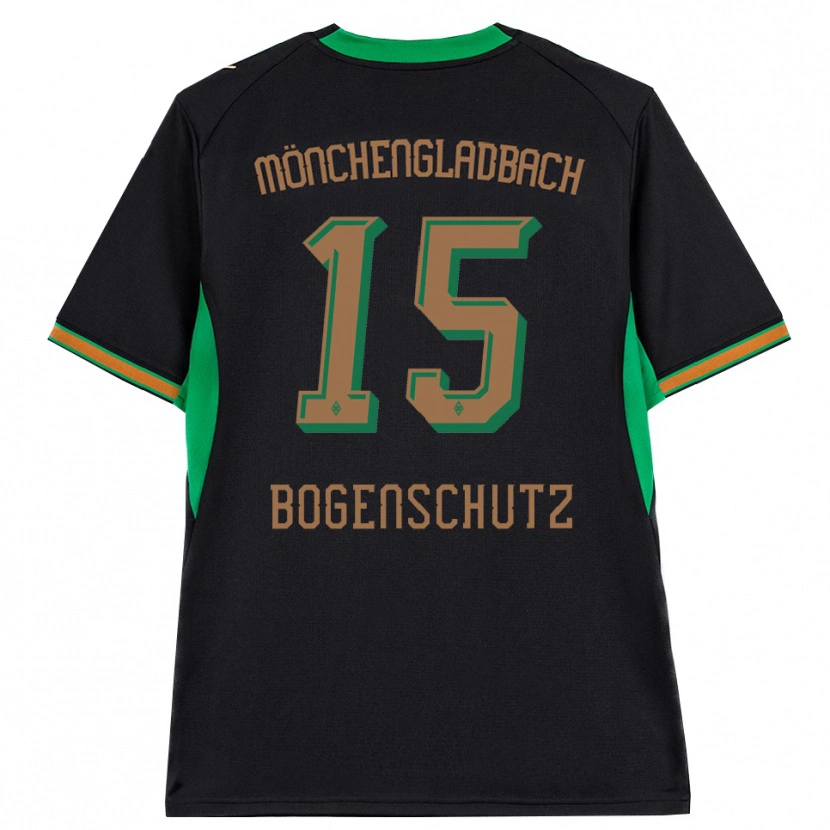 Danxen Mujer Camiseta Kerstin Bogenschutz #15 Negro Naranja Verde Marrón 2ª Equipación 2026/27 La Camisa México