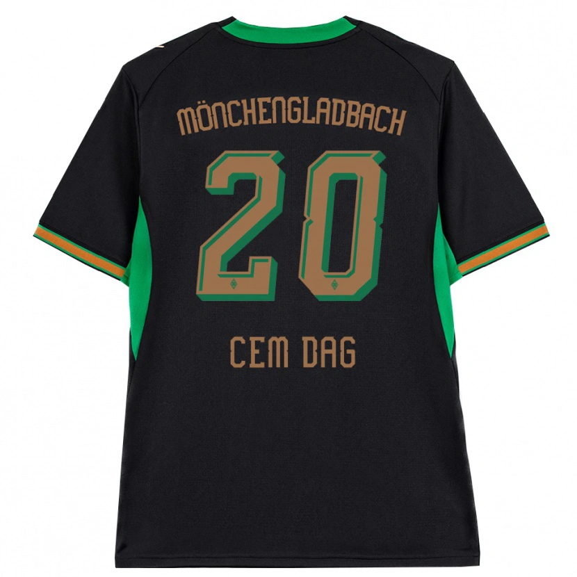Danxen Mujer Camiseta Cem Dag #20 Negro Naranja Verde Marrón 2ª Equipación 2026/27 La Camisa México