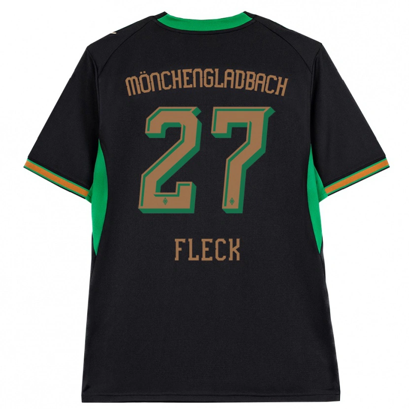 Danxen Mujer Camiseta Fritz Fleck #27 Negro Naranja Verde Marrón 2ª Equipación 2026/27 La Camisa México