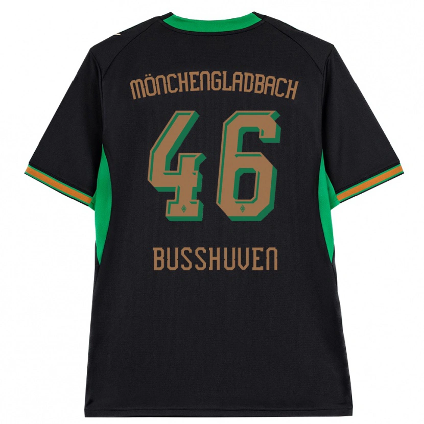 Danxen Mujer Camiseta Alina Busshuven #46 Negro Naranja Verde Marrón 2ª Equipación 2026/27 La Camisa México