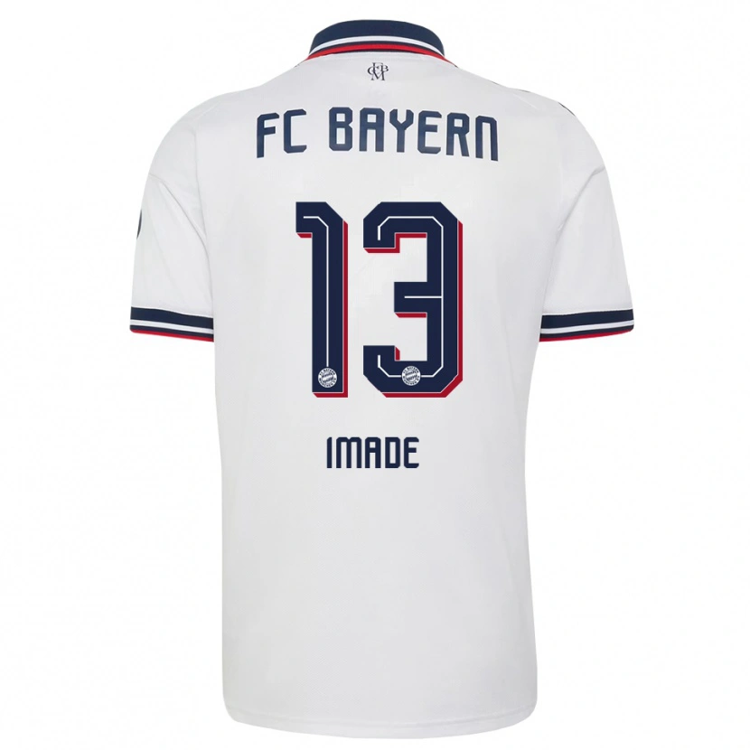 Danxen Mujer Camiseta Wisdom Imade #13 Gris Blanco Rojo 2ª Equipación 2026/27 La Camisa México