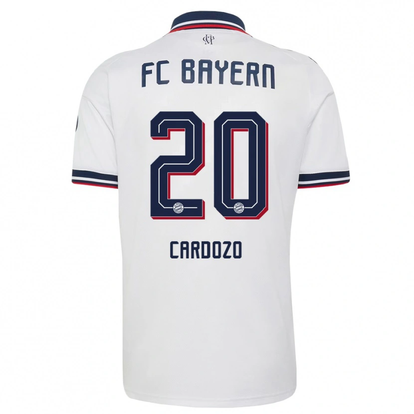 Danxen Mujer Camiseta Maycon Cardozo #20 Gris Blanco Rojo 2ª Equipación 2026/27 La Camisa México