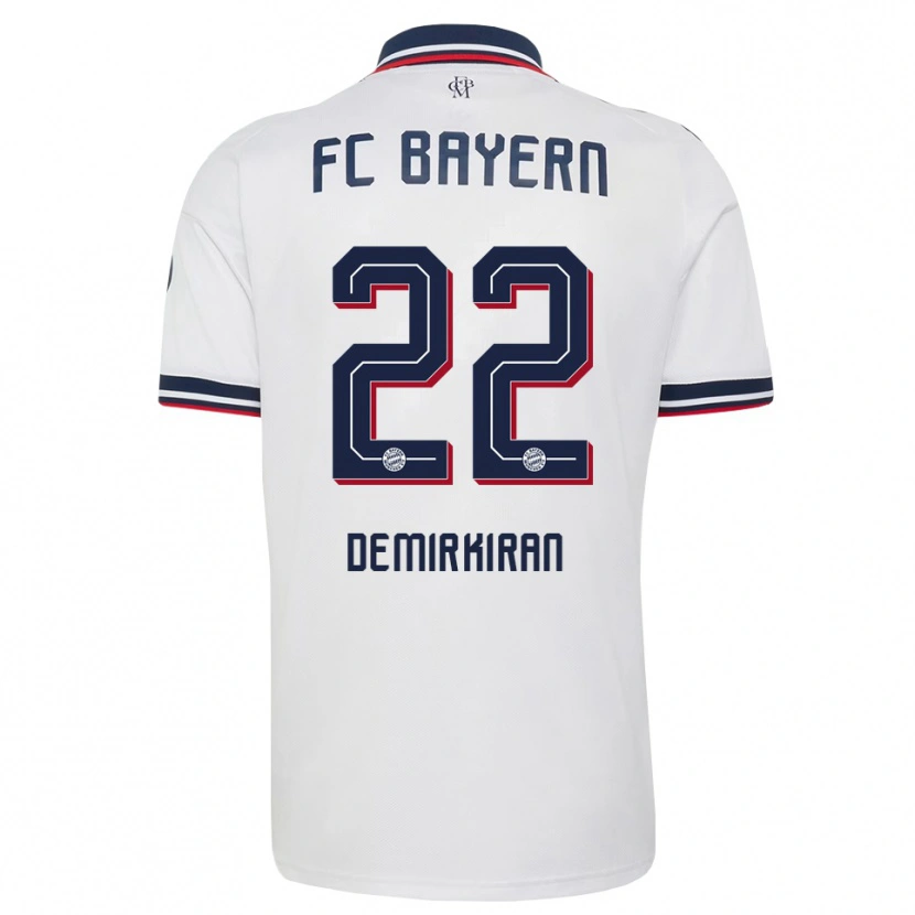 Danxen Mujer Camiseta Ediz Demirkiran #22 Gris Blanco Rojo 2ª Equipación 2026/27 La Camisa México