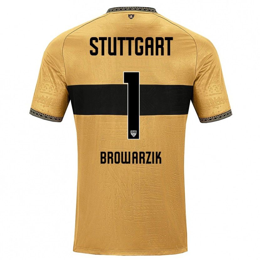 Danxen Mujer Camiseta Timo Browarzik #1 Blanco Negro Marrón 2ª Equipación 2026/27 La Camisa México