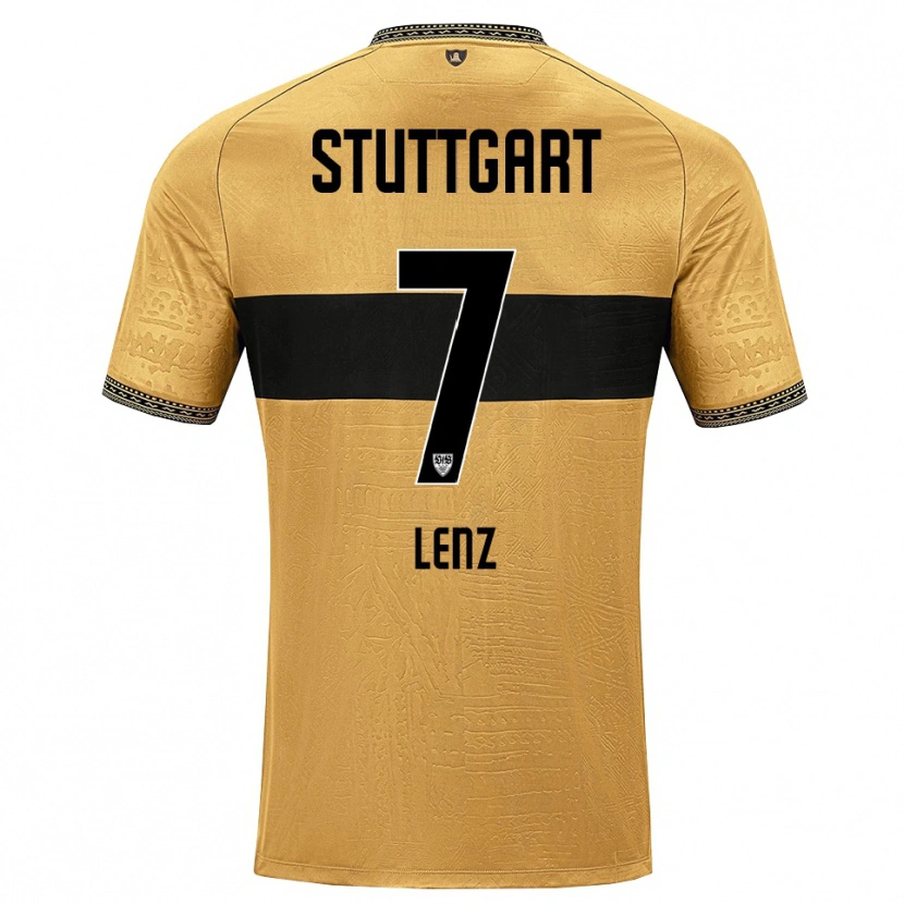 Danxen Mujer Camiseta Vadim Lenz #7 Blanco Negro Marrón 2ª Equipación 2026/27 La Camisa México