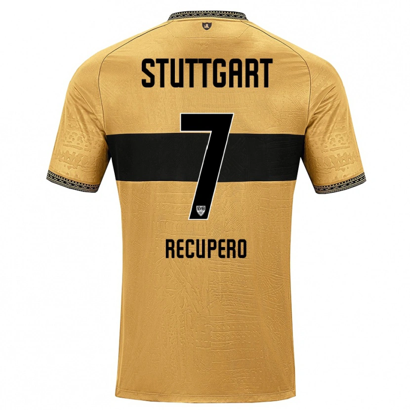 Danxen Mujer Camiseta William Recupero #7 Blanco Negro Marrón 2ª Equipación 2026/27 La Camisa México