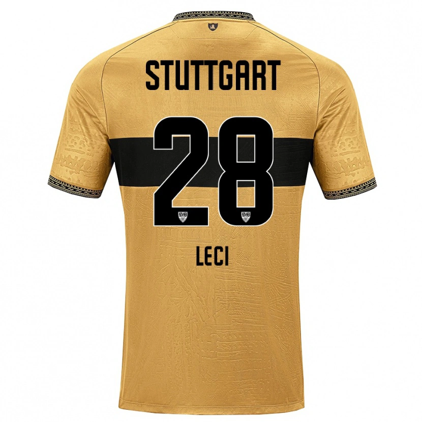 Danxen Mujer Camiseta Besarta Leci #28 Blanco Negro Marrón 2ª Equipación 2026/27 La Camisa México