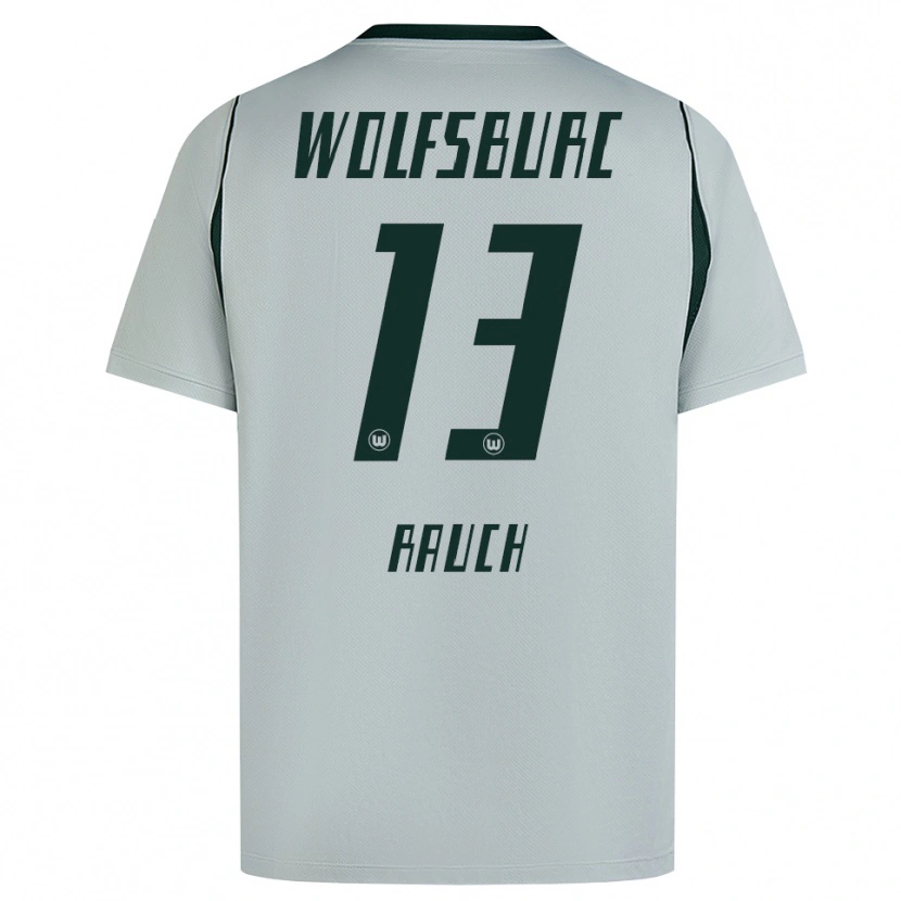 Danxen Mujer Camiseta Felicitas Rauch #13 Verde Gris 2ª Equipación 2026/27 La Camisa México