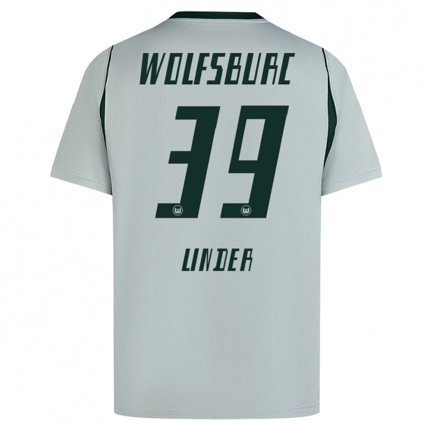 Danxen Mujer Camiseta Sarai Linder #39 Verde Gris 2ª Equipación 2026/27 La Camisa México