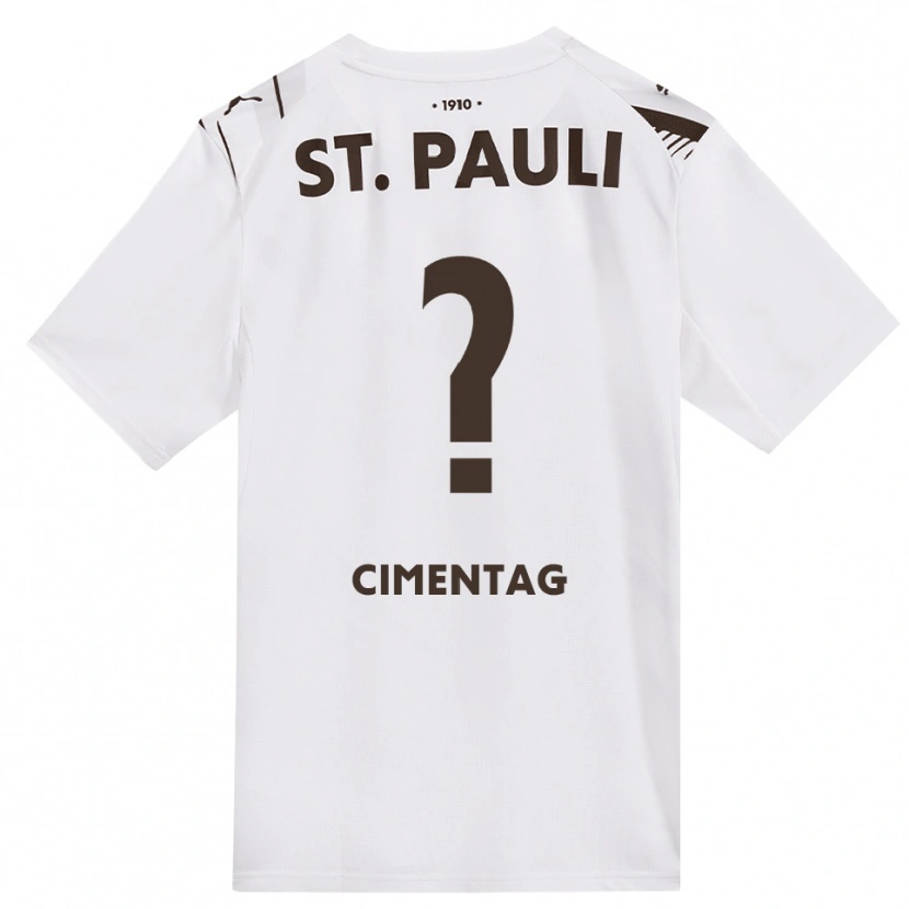 Danxen Mujer Camiseta Denis Cimentag #0 Café Blanco Rojo 2ª Equipación 2026/27 La Camisa México