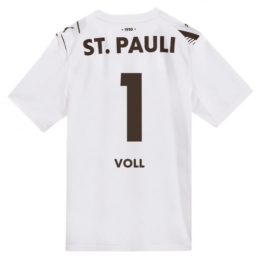 Danxen Mujer Camiseta Ben Voll #1 Café Blanco Rojo 2ª Equipación 2026/27 La Camisa México