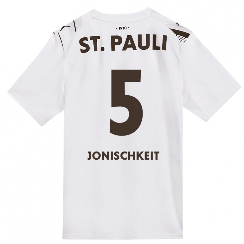 Danxen Mujer Camiseta Jamal Jonischkeit #5 Café Blanco Rojo 2ª Equipación 2026/27 La Camisa México