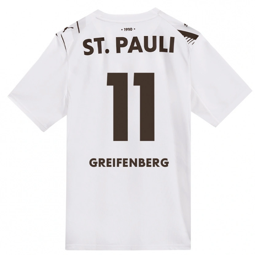Danxen Mujer Camiseta Ann-Sophie Greifenberg #11 Café Blanco Rojo 2ª Equipación 2026/27 La Camisa México