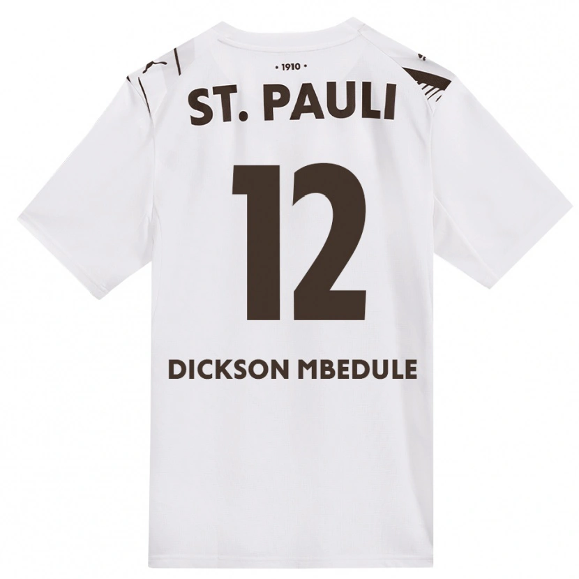 Danxen Mujer Camiseta Amani Dickson Mbedule #12 Café Blanco Rojo 2ª Equipación 2026/27 La Camisa México