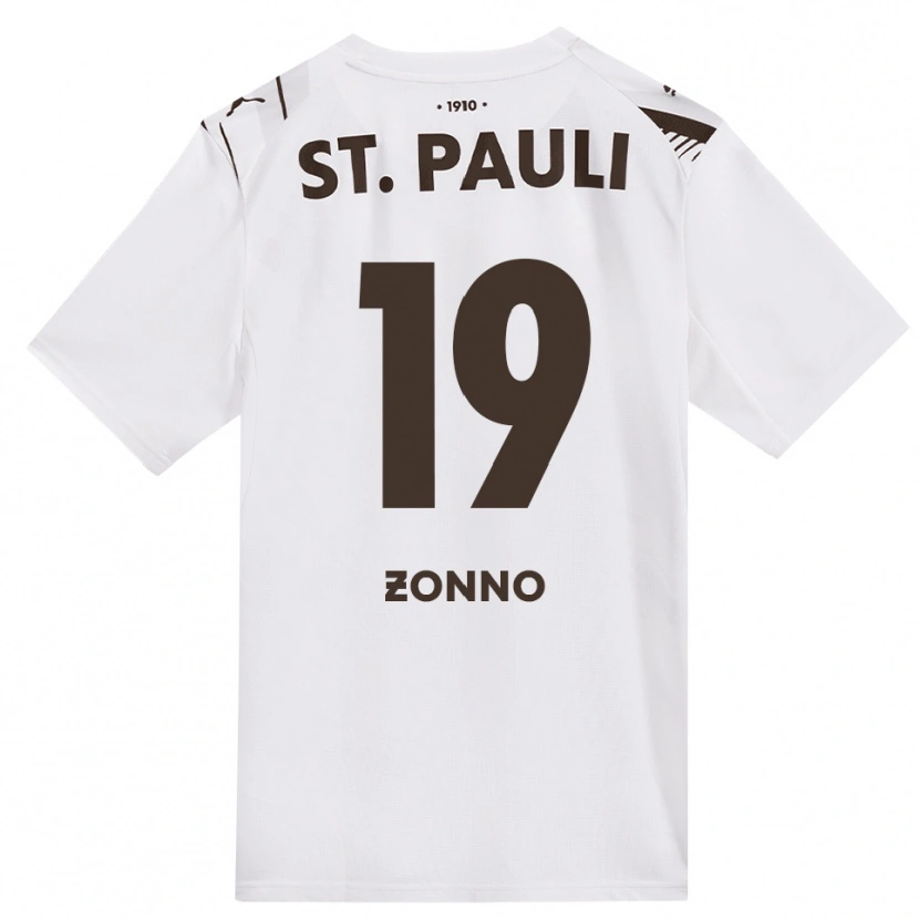 Danxen Mujer Camiseta Dominik Zonno #19 Café Blanco Rojo 2ª Equipación 2026/27 La Camisa México