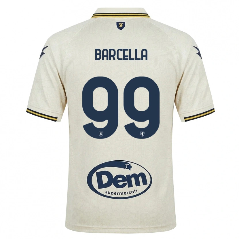 Danxen Mujer Camiseta Kevin Barcella #99 Oldlace Amarillo Negro 2ª Equipación 2026/27 La Camisa México