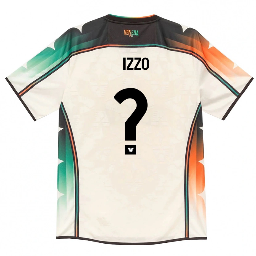 Danxen Mujer Camiseta Matteo Izzo #0 Oldlace Naranja Verde 2ª Equipación 2026/27 La Camisa México